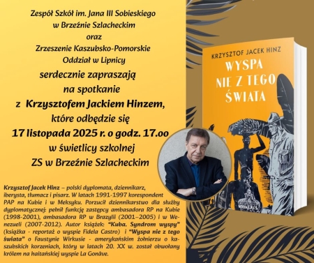 Spotkanie z Krzysztofem Jackiem Hinzem 