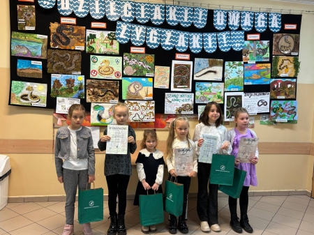 Konkurs Plastycznego ''Dzieciaki, uwaga zygzaki!''.