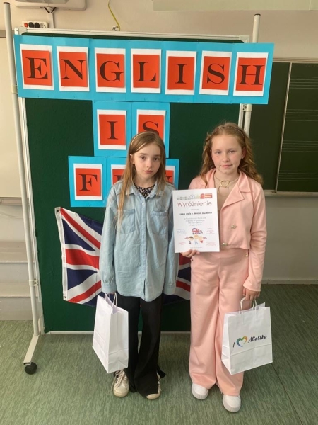 Powiatowy Konkurs z Języka Angielskiego dla klas trzecich „English is fun!'' 