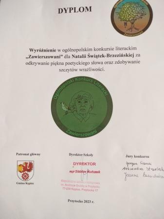 Ogólnopolski Konkurs Literacki ''Zawierszowani''