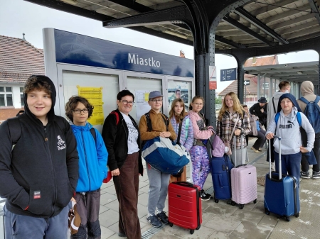 Trzydniowa wycieczka piątoklasistów do Ustki.