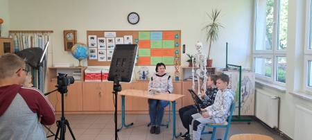 Wywiady czwartoklasistów.